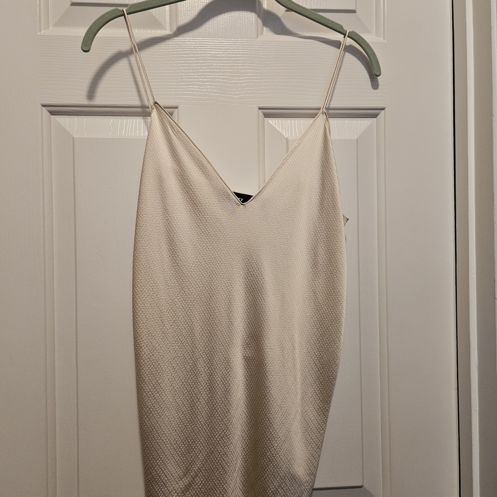 Theory Parchment Slip Top